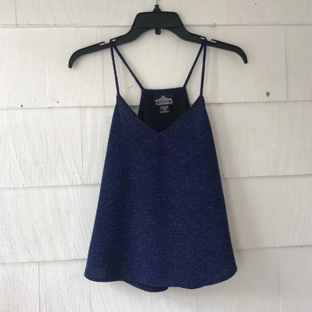 Sparkly Blue Tank